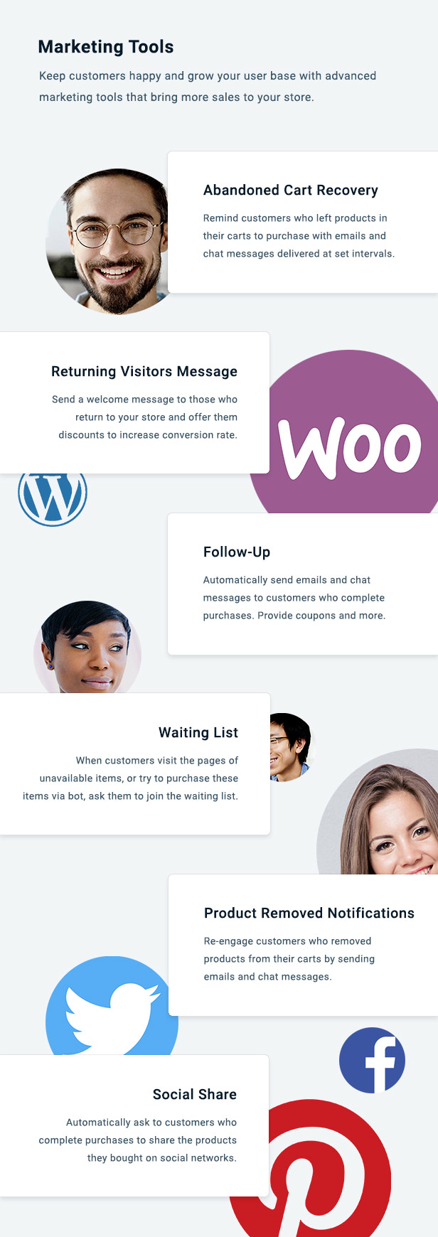Bot Obrolan & Aplikasi Pemasaran WooCommerce untuk Papan Dukungan - 3