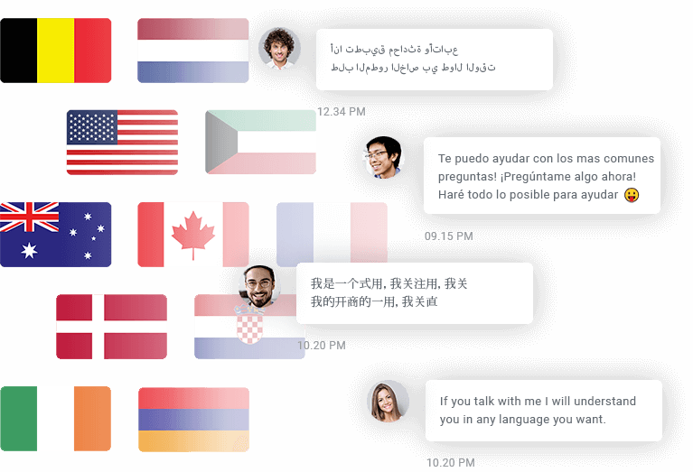 Multilingual chat