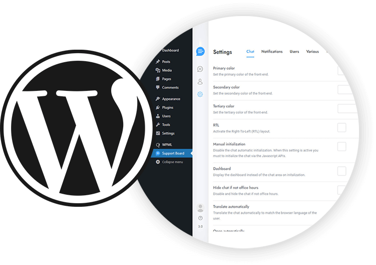 WordPress integration